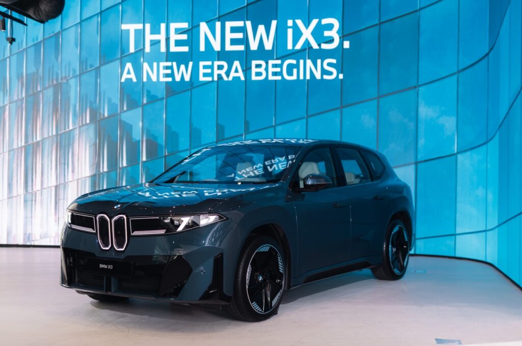The new BMW iX3 launched in Singapore