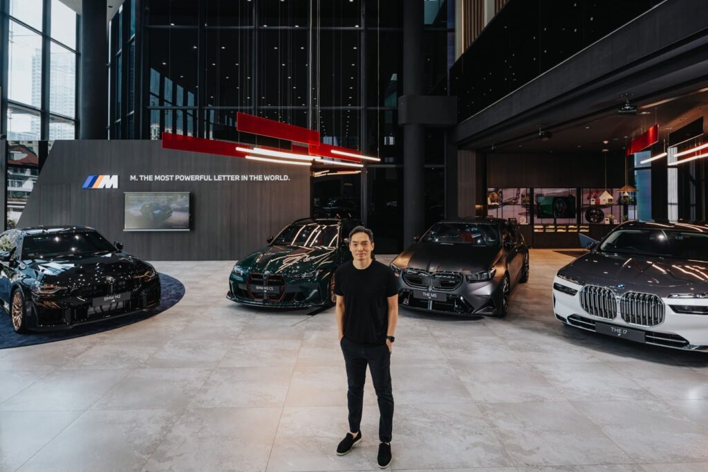 Franklin Tang, PML customer, with his BMW M cars